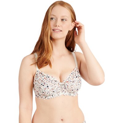 Arum Mosaic Full Cup Bra in Floral Print