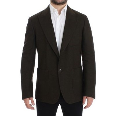 D&amp;G  wool regular fit blazer  men's Jacket in Green