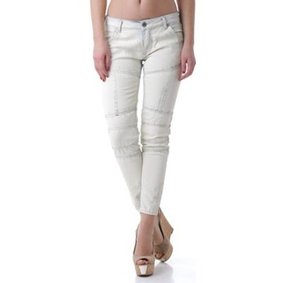 Bray Steve Alan  White Women's Jeans  women's Skinny Jeans in White