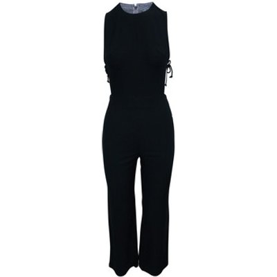 Reformation  Black Jumpsuit With Side Cutouts -Pre Owned Condition  women's Jumpsuit in Black