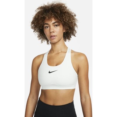 Nike Swoosh Women's High-Support Non-Padded Adjustable Sports Bra - Green