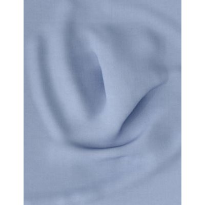 M&S Easycare Percale Deep Fitted Sheet - SGL - Blue Denim, Cranberry,Dove,Silver Grey,White,Aqua,Blue Denim,Light Putty,Oyster,Medium Pink,Light Duck Egg