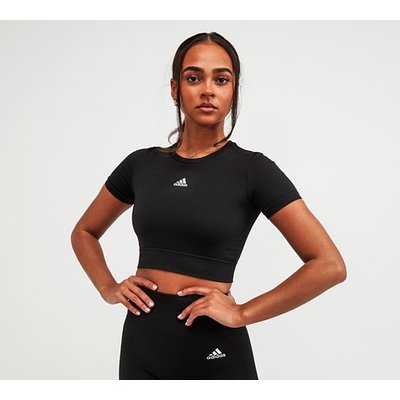 Womens Seamless AEROREADY Crop T-Shirt