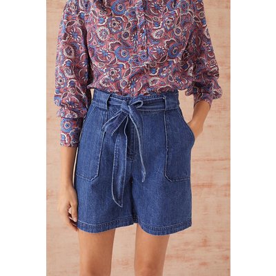 Delice High Waist Shorts in Organic Cotton Denim