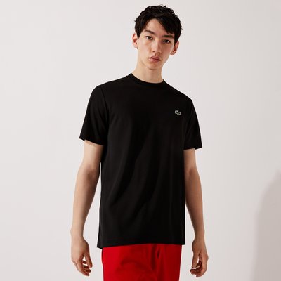 Men's Lacoste SPORT Breathable Piqué T-shirt Size 9 - 4XL Black