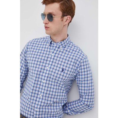 Polo Ralph Lauren koszula 710867328001 męska regular z kołnierzykiem button-down