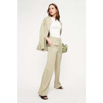 Womens Pinstripe Trousers