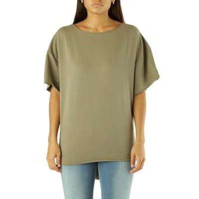 Met  Green Women's T-Shirts  women's Blouse in Green