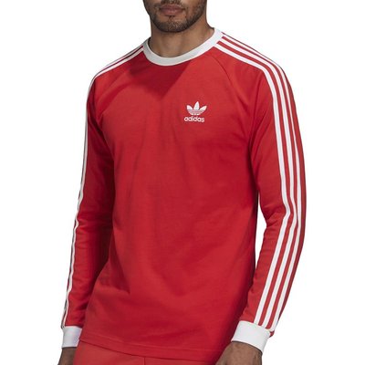 Koszulka adidas Originals Adicolor Classics 3-Stripes Long Sleeve HE9532 - czerwona