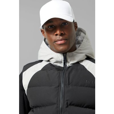 Mens White Man Active Perforated Cap, White