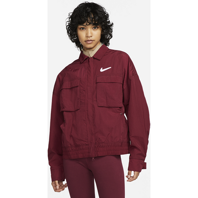 Nike Sportswear Swoosh Women's Woven Jacket - Red