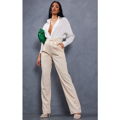 Tall Stone Wide Leg Slouchy Tailored Pants