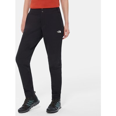 Quest Hiking Trousers wth Logo Print and High Waist in Slim Fit