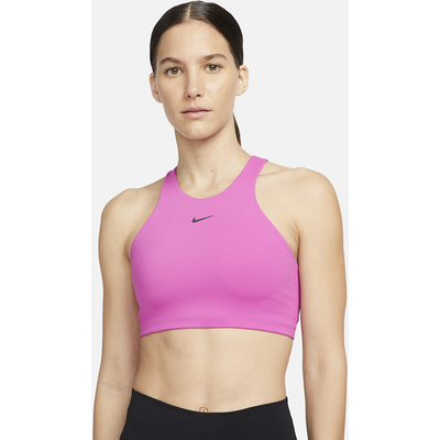 Nike Yoga Alate Curve Women's Medium-Support Lightly Lined Sports Bra - Pink