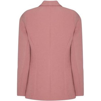 Anastasia  Pink Lined Womens Blazer  women's Jacket in Pink. Sizes available:UK 12,UK 14,UK 18,UK 8,UK 22