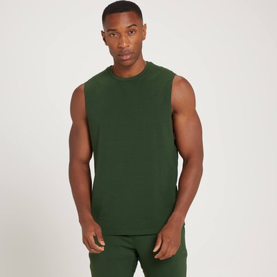 MP Men's Adapt Grit Print Tank Top - Dark Green - M