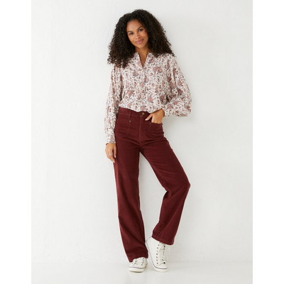 Paige Cord Wide Leg Trousers