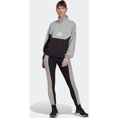 Adidas Half-zip And Tights Tracksuit - Dames Tracksuits