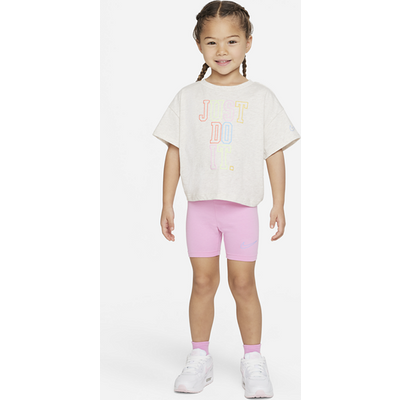 Nike Toddler T-Shirt and Shorts Set - Pink