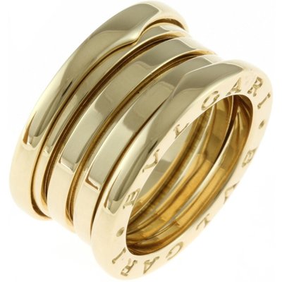 Bvlgari B-zero.1 B zero one 4 band ring #50 No. 9.5 18K K18 gold Ladies