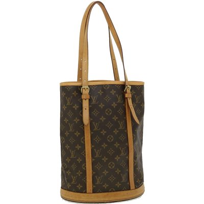 Louis Vuitton Bucket Shoulder Bag, Brown