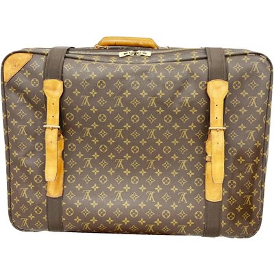 Louis Vuitton Monogram Satellite 65 M23352 VI0917 Men's Women's Travel Bag, Brown