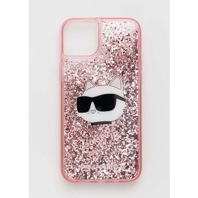 Karl Lagerfeld etui na telefon iPhone 14 Plus 6,7'' kolor różowy