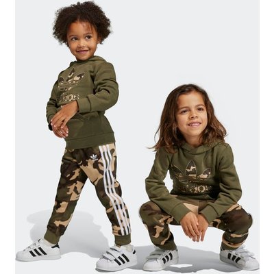 Adidas Camo Hoodie Set - Voorschools Hoodies