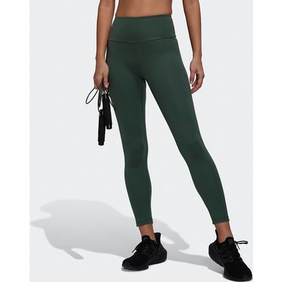 Essentials Cropped Recycled Yoga Leggings with High Waist