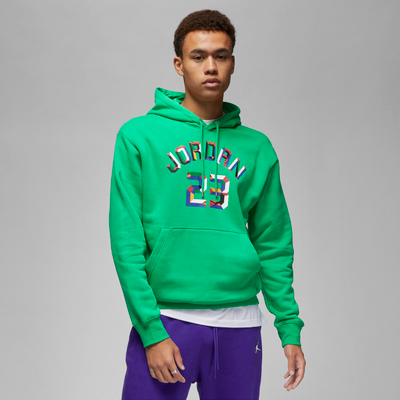 Jordan Zone 23 Men's Pullover Hoodie - Green