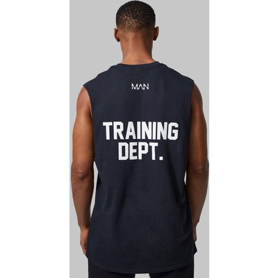 Men's Man Active Training Dept Vest - Black - Xs, Black