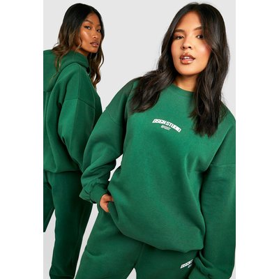 Womens Plus Dsgn Studio Oversized Sweat - Green - 16, Green