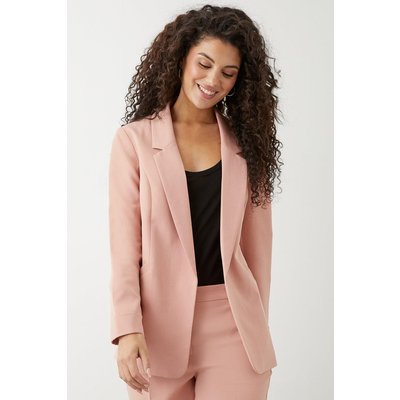 Womens Turnback Cuff Blazer