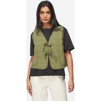 Girls Of Dust Life Quilt Vest Women's, Green