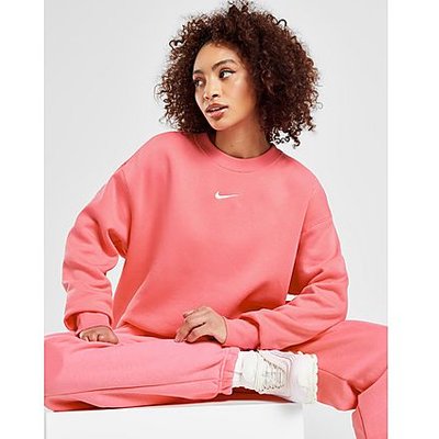 Nike ara mujer Phoenix Fleece Oversized, Coral Chalk/Sail