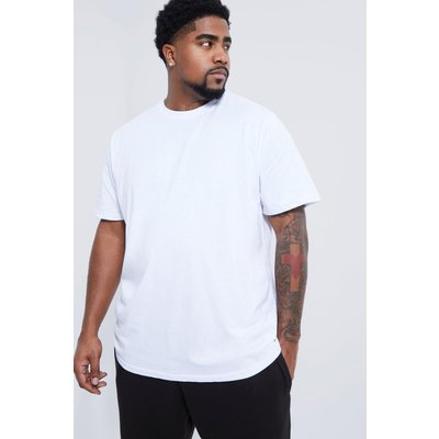 Mens White Plus 2 Pack T-shirt, White