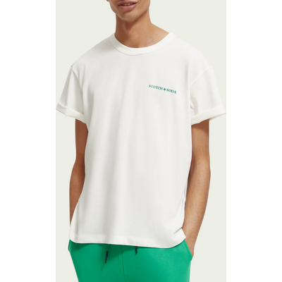 Scotch & Soda T-shirt décontracté unisexe en coton bio