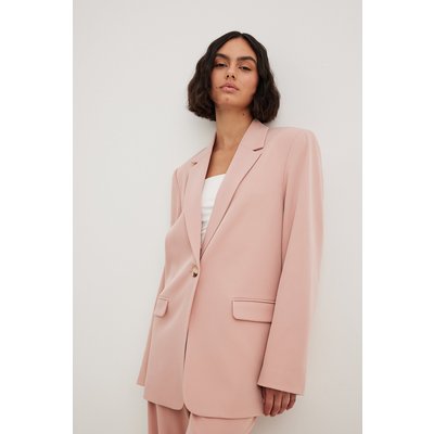 NA-KD Basic Blazer - Pink