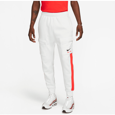 Nike Air Men's Fleece Cargo Trousers - White