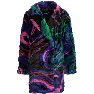 Desigual  TIAN - LACROIX  women's Coat in Multicolour