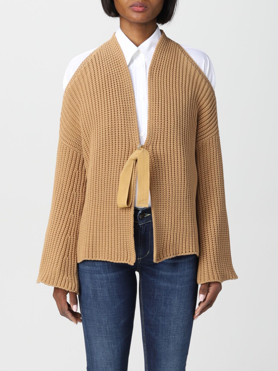 Cardigan DONDUP Woman colour Camel