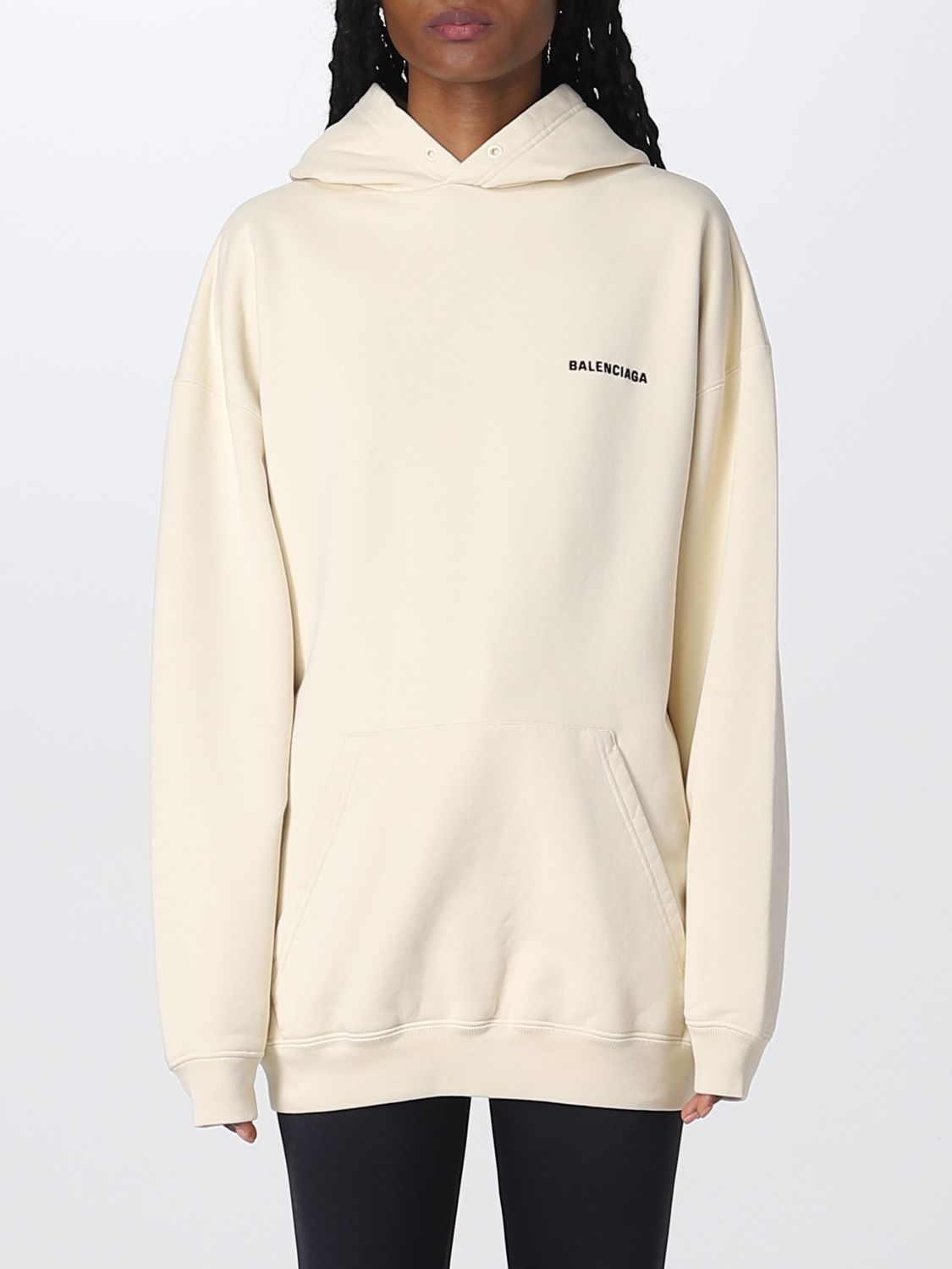 Sweatshirt BALENCIAGA Woman colour Cream