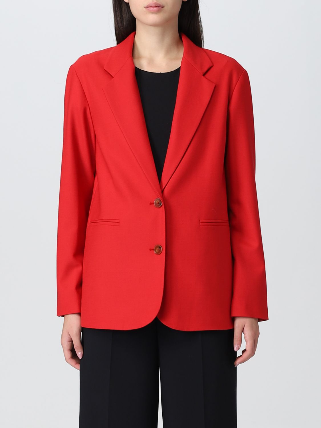 Jacket ALYSI Woman colour Red