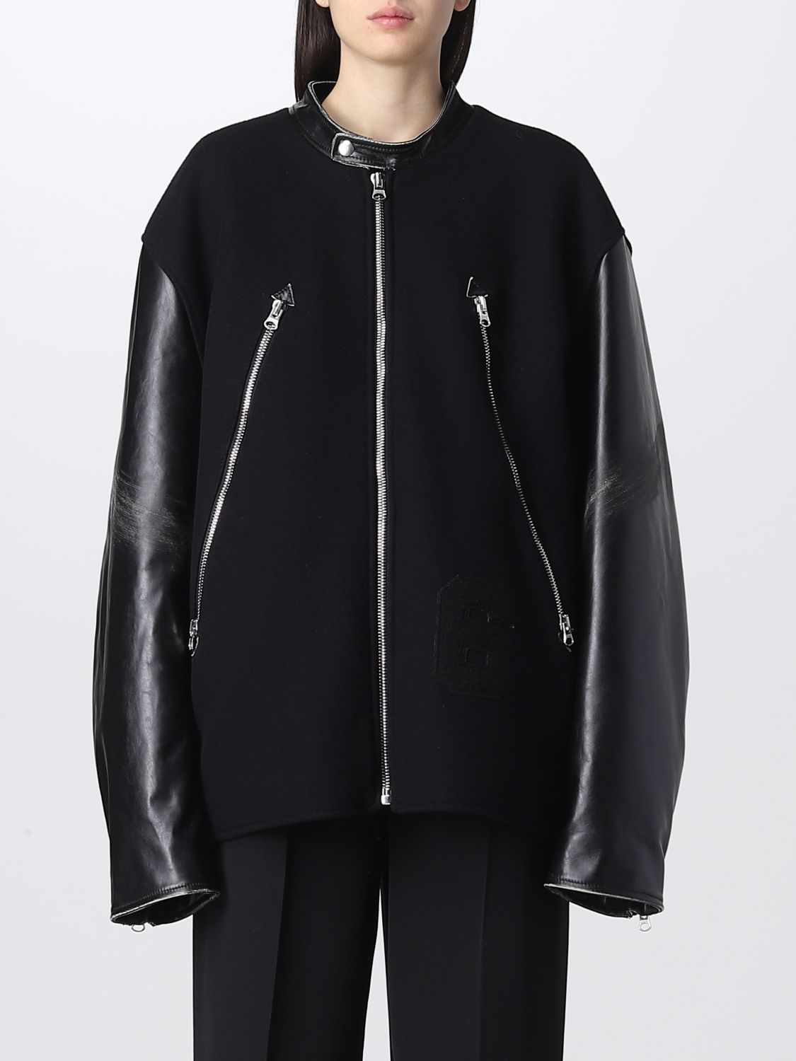 Jacket MM6 MAISON MARGIELA Woman colour Black