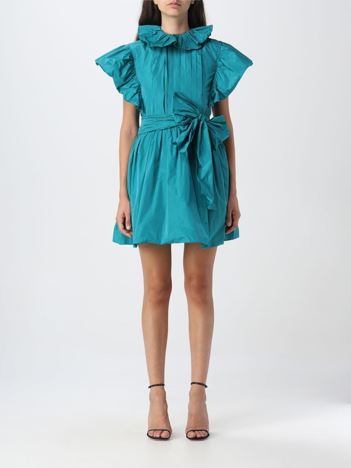 Dress ALBERTA FERRETTI Woman colour Green