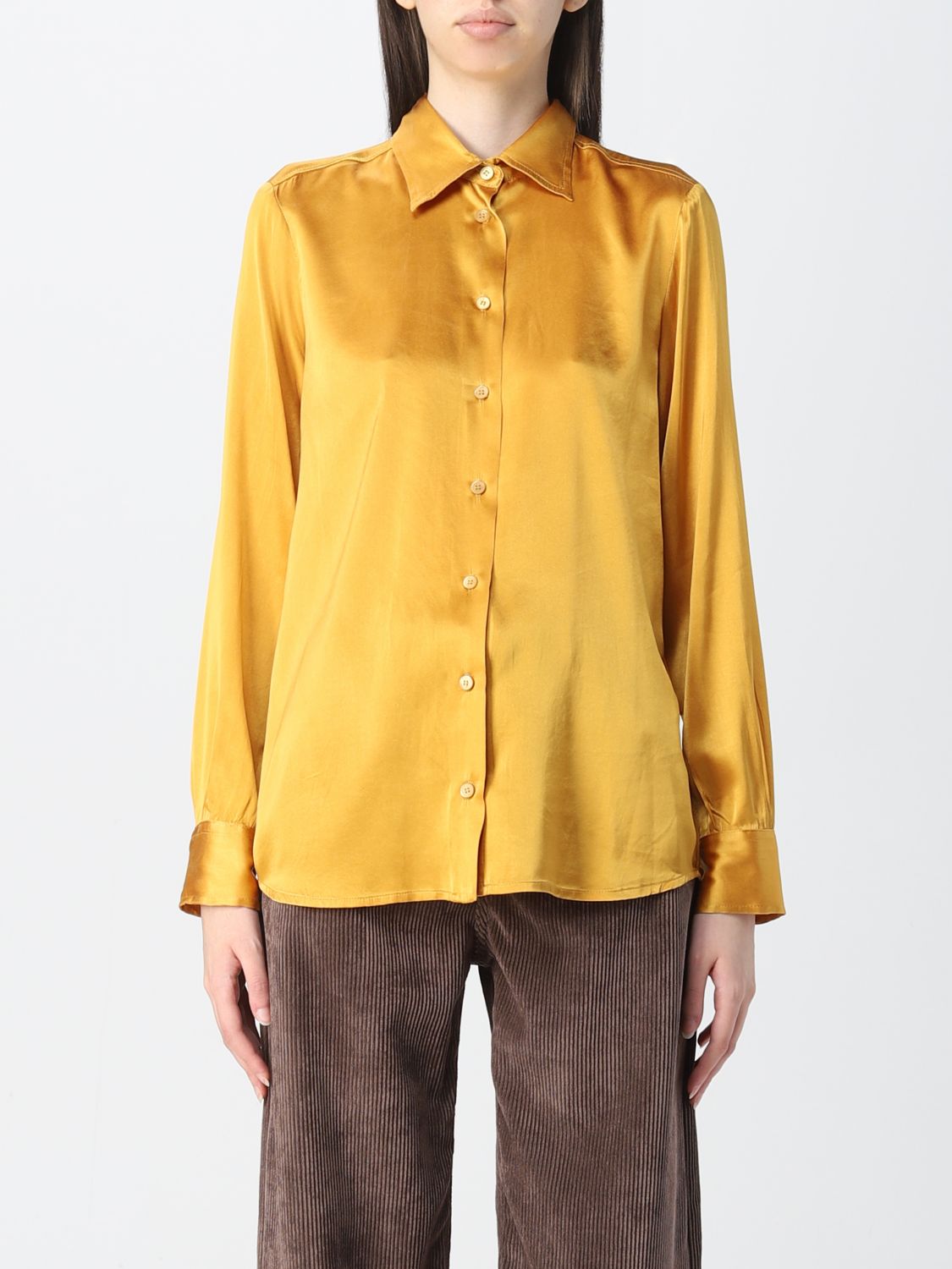 Shirt MALIPARMI Woman colour Mustard