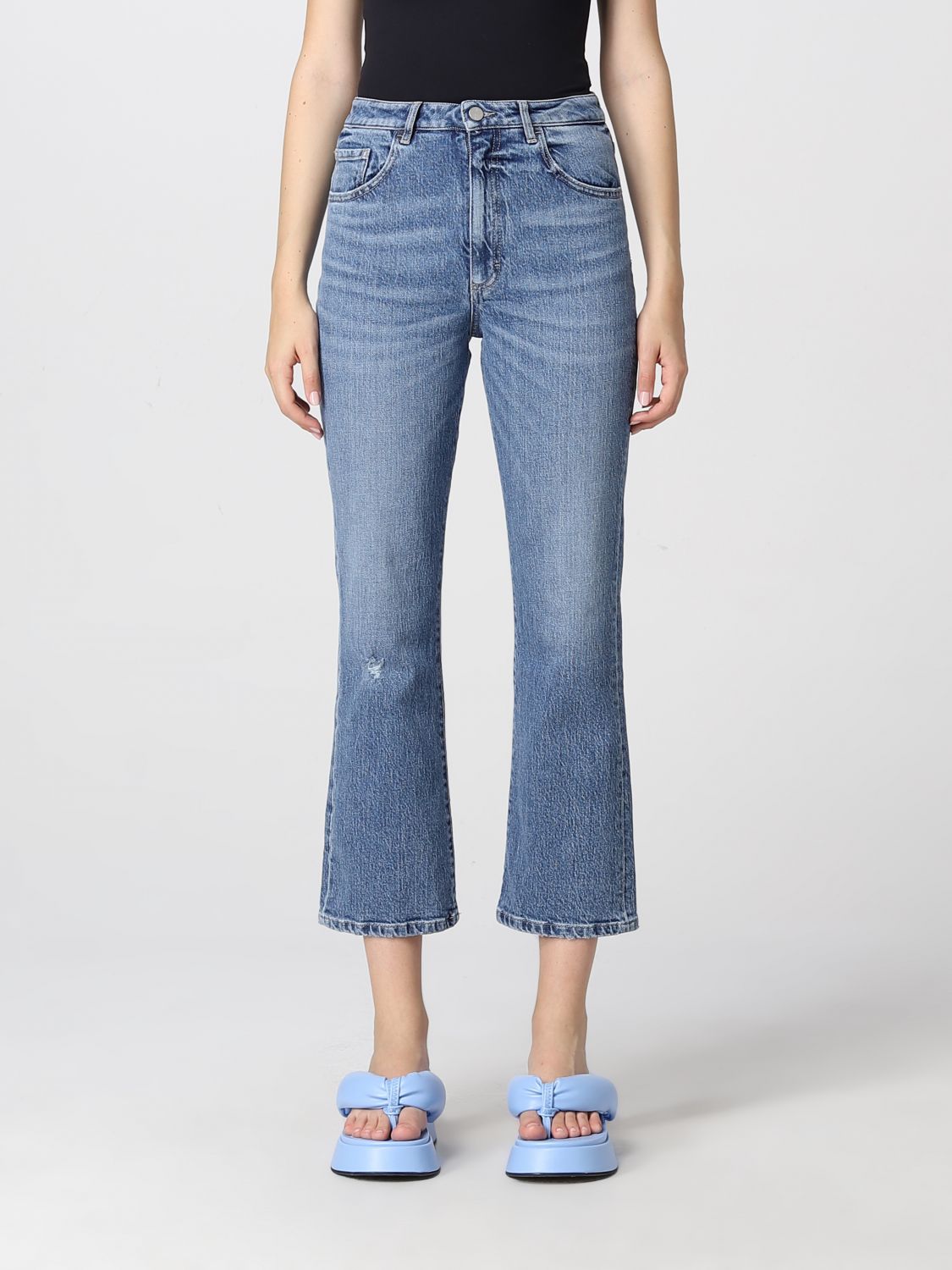 Jeans ICON DENIM LOS ANGELES Woman colour Stone Washed