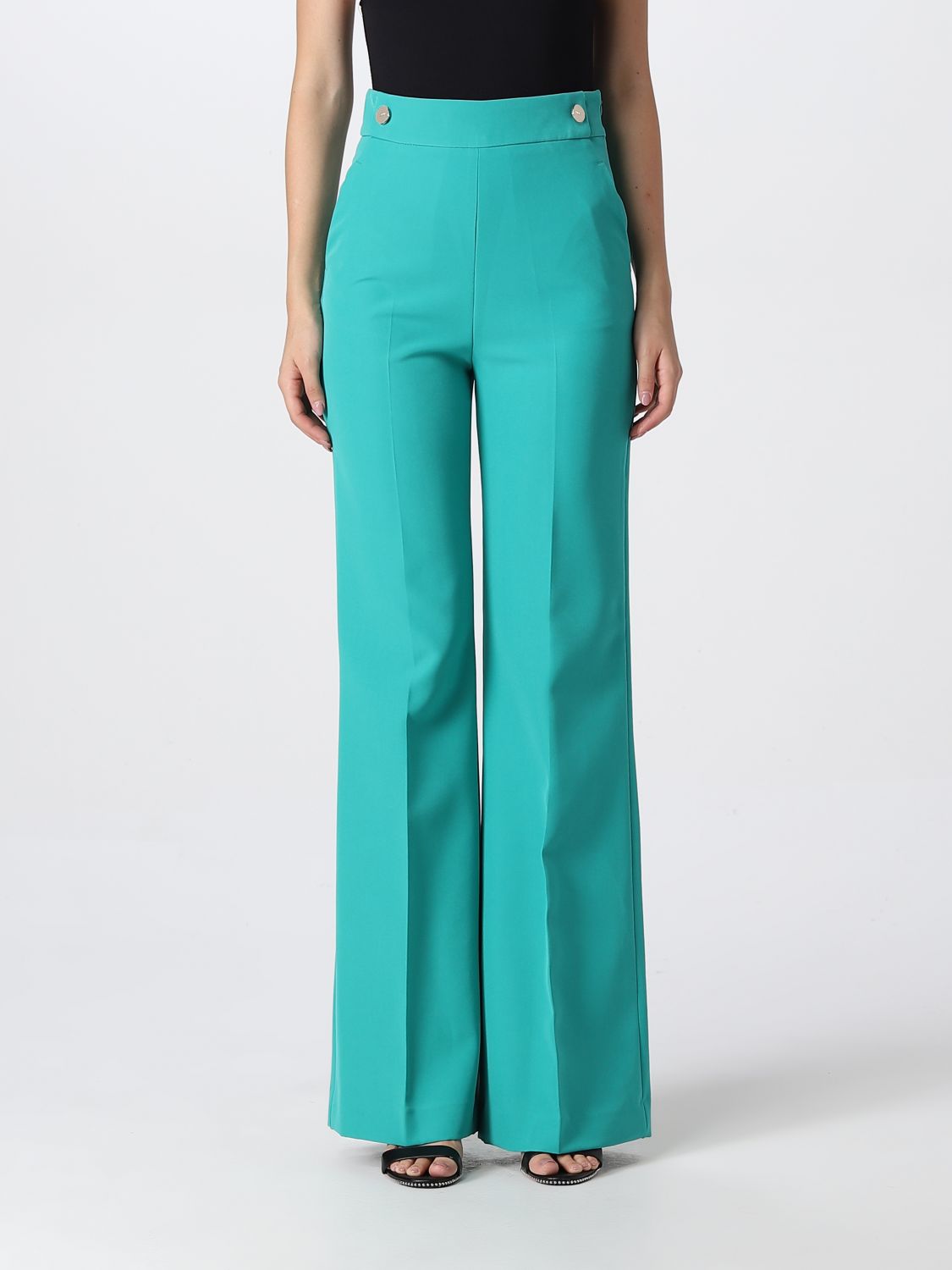 Trousers LIU JO Woman colour Green