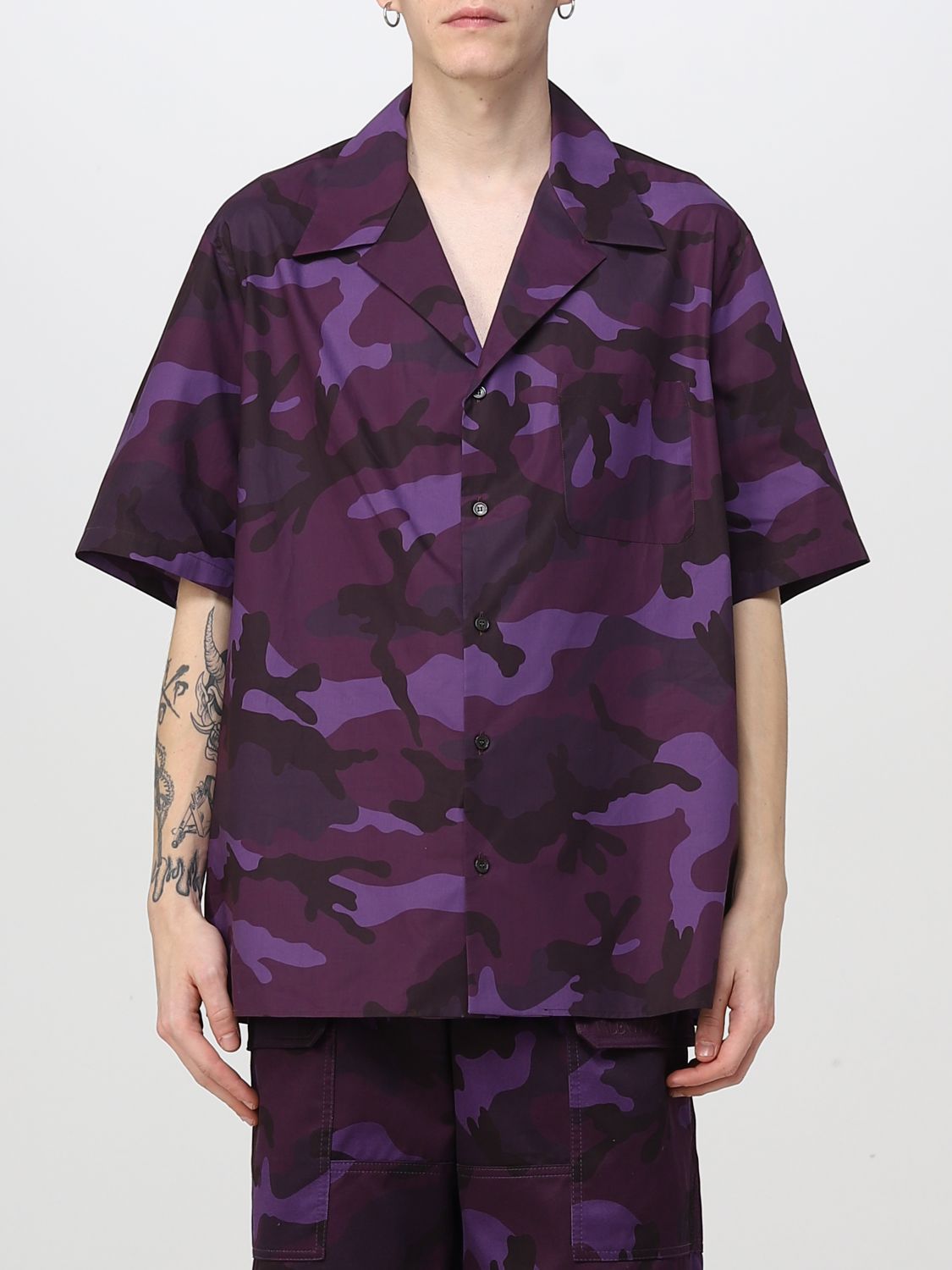 Shirt VALENTINO Men colour Violet