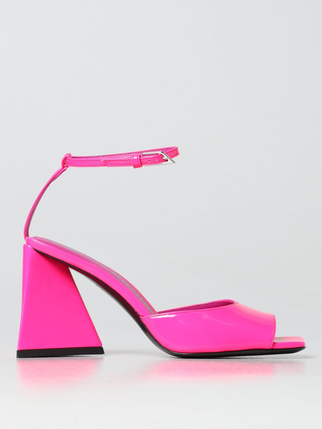 Heeled Sandals THE ATTICO Woman colour Pink